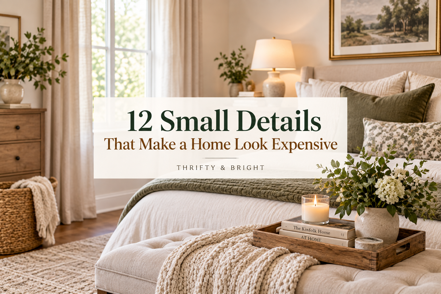 12 Small Details That Make a Home Look Expensive