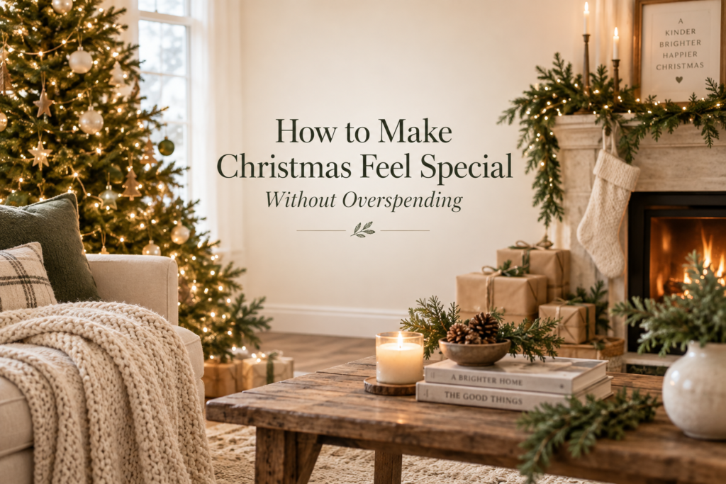 How to Make Christmas Feel Special Without Overspending.