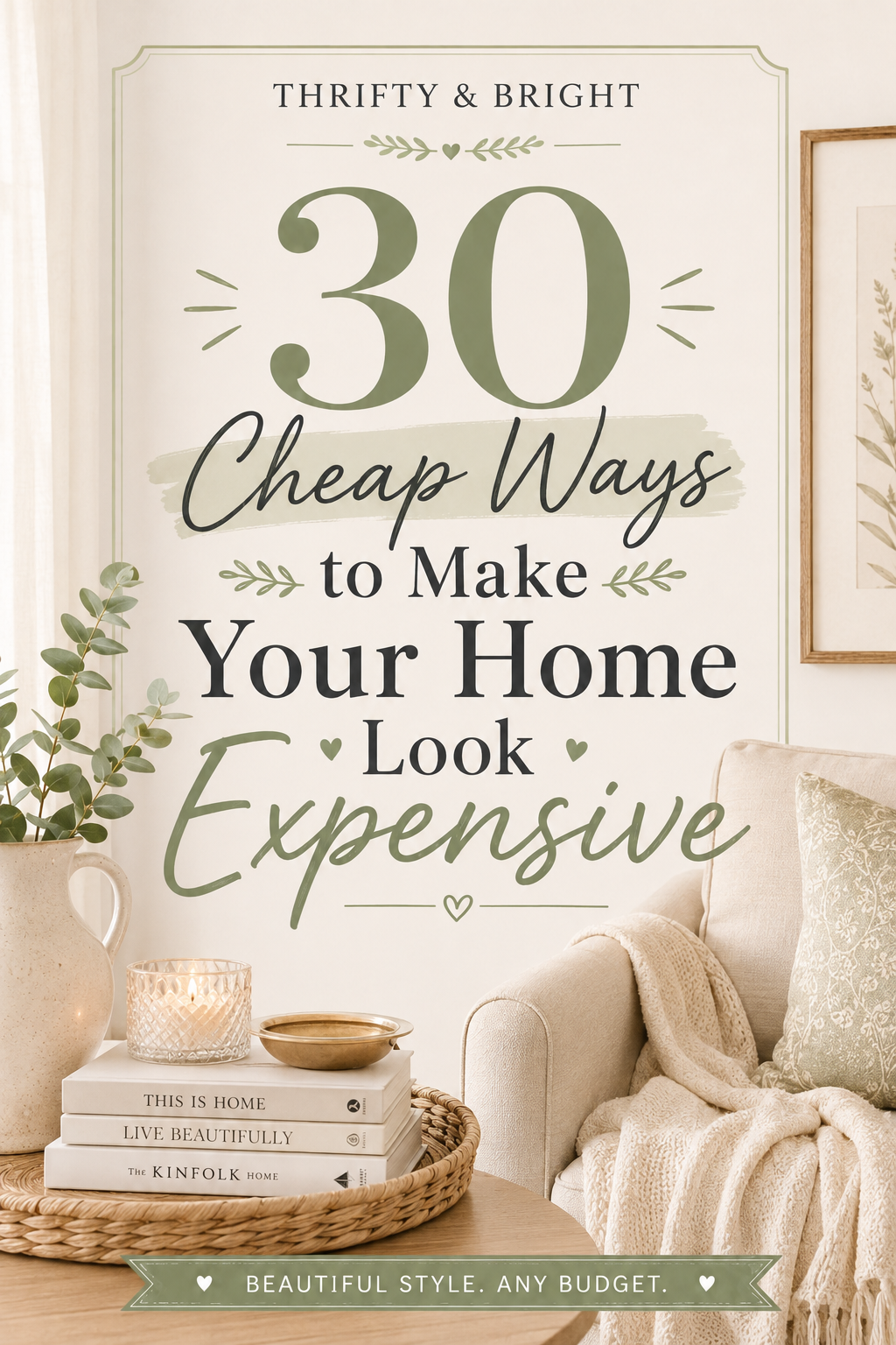 30 Cheap Ways to Make Your Home Look Expensive